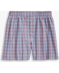 Brooks Brothers - Light Blue Cotton Oxford Cloth Boxers - Lyst