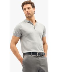 Brooks Brothers - Light Grey Silk-cashmere Blend Polo Shirt - Lyst