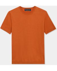 Brooks Brothers - Cotton Knit Top - Lyst