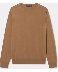 Brooks Brothers - Cashmere Crewneck Sweater - Lyst