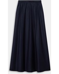 Brooks Brothers - Striped Virgin Wool Skirt - Lyst