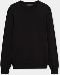 Brooks Brothers - Makò Cotton Crewneck Sweater - Lyst