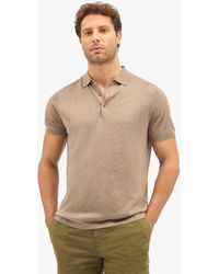 Brooks Brothers - Beige Silk-cashmere Blend Polo Shirt - Lyst