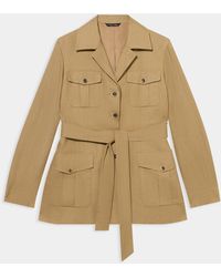 Brooks Brothers - Belted Linen Safari Jacket - Lyst