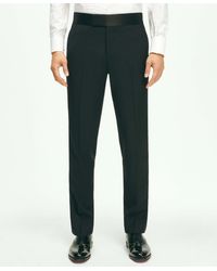 Brooks Brothers - Classic Fit Merino Wool Twill 1818 Tuxedo Pants - Lyst