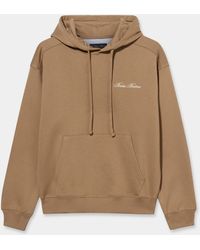 Brooks Brothers - Cotton Hoodie With Embroidered Logo - Lyst