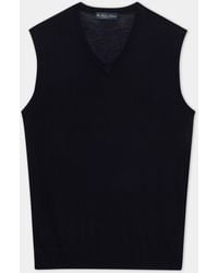 Brooks Brothers - Merino Wool Sweater Vest - Lyst