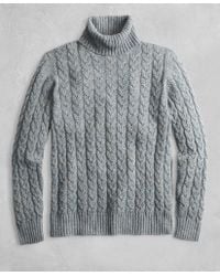 brooks brothers turtleneck sweater mens