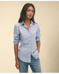 Brooks Brothers - Classic Fit Striped Supima Cotton Shirt - Lyst