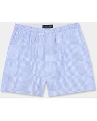 Brooks Brothers - Boxer De Algodón Micro Estampado - Lyst