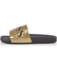 hugo boss sliders mens sale