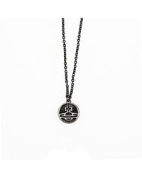 Vivienne Westwood Silver Oslo Pendant Necklace in w (Metallic) for 