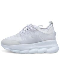 mens versace trainers white