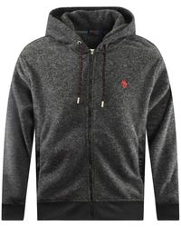 reebok men's heather cotton fleece hoodie