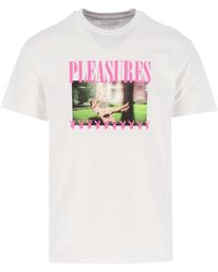 Pleasures X Playboy & Pink Swing T-shirt - White