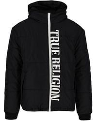 True Religion Puffer Jacket Black