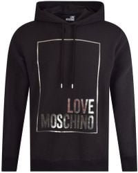 moschino hoodie mens sale