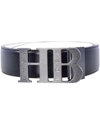 hugo boss navy belt