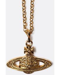 Vivienne Westwood Toned Orb Necklace - Metallic