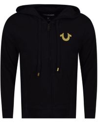 true religion jumper black and gold