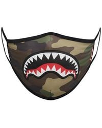 Sprayground Sharkmouth Form-fitting Face Mask - Multicolor