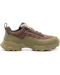 Roa - Green Katharina Chunky Sneakers - Men's - Rubber/calf Leather/fabric - Lyst