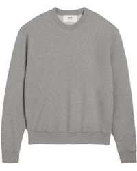 Ami Paris - Ami De Coeur Organic Cotton Sweatshirt - Lyst