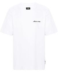 Fendi - Logo-Embroidered T-Shirt - Lyst