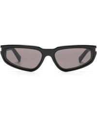 Saint Laurent - Nova Oval-frame Sunglasses - Lyst