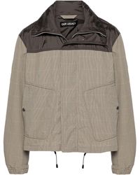 Our Legacy - Brown Shigatsu Plaid-check Hooded Jacket - Men's - Cotton/nylon/polyamide - Lyst