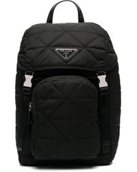 Prada - Re-nylon Quilted Backpack - Lyst