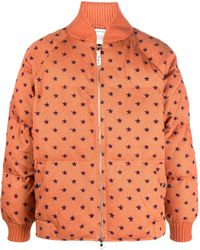 Advisory Board Crystals - Star-embroidery Padded Bomber Jacket - Men's - Polyester/cotton - Lyst