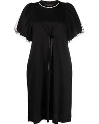 Simone Rocha - Pearl-embellished Tulle T-shirt Dress - Lyst