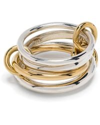 Spinelli Kilcollin - 18k Yellow Gold Vermeil And Sterling Linked Rings - Lyst