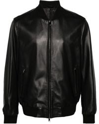 Brioni - Perforated Leather Jacket - Lyst