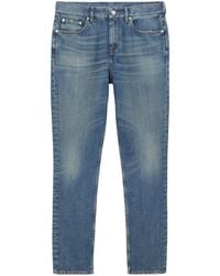 Burberry - Japanese Mid-rise Slim-fit Jeans - Lyst