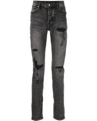 Ksubi - Van Winkle Angst Trashed Skinny Jeans - Lyst