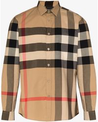 Burberry - Somerton House Check Shirt - Lyst