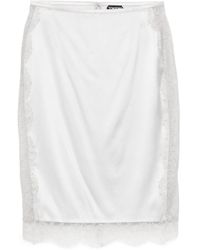 Tom Ford - Lace-Detail Skirt - Lyst