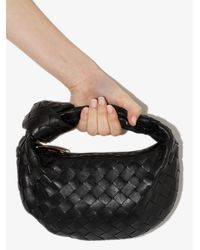 Bottega Veneta - The Mini Jodie Leather Clutch Bag - Lyst