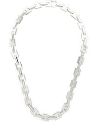 Hatton Labs - Sterling H Logo Chain Necklace - Lyst