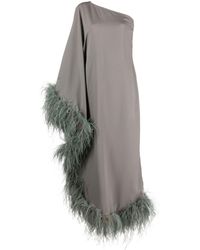 ‎Taller Marmo - Ubud Feather-trim Gown - Lyst