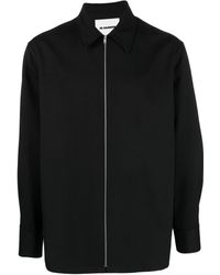 Jil Sander - Classic-collar Shirt Jacket - Lyst