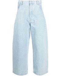 Studio Nicholson - Paolo Wide-leg Jeans - Men's - Cotton - Lyst