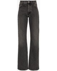 balenciaga boot cut jeans