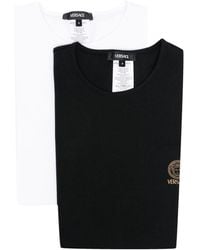 Versace - Medusa Cotton T-Shirt - Lyst