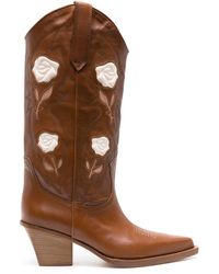 Paris Texas - Rosalia 60 Embroidered Boots - Lyst