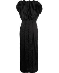 TOVE - Emilia Strapless Midi Dress - Women's - Polyester/elastane/viscose - Lyst