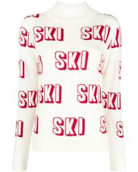 Perfect Moment - 3d Ski Merino Wool Sweater - Lyst