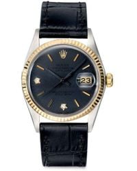 Lizzie Mandler - Reworked Vintage Stainless Steel Rolex Datejust Watch - Lyst